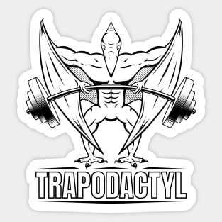 Trapodactyl [Black] Sticker